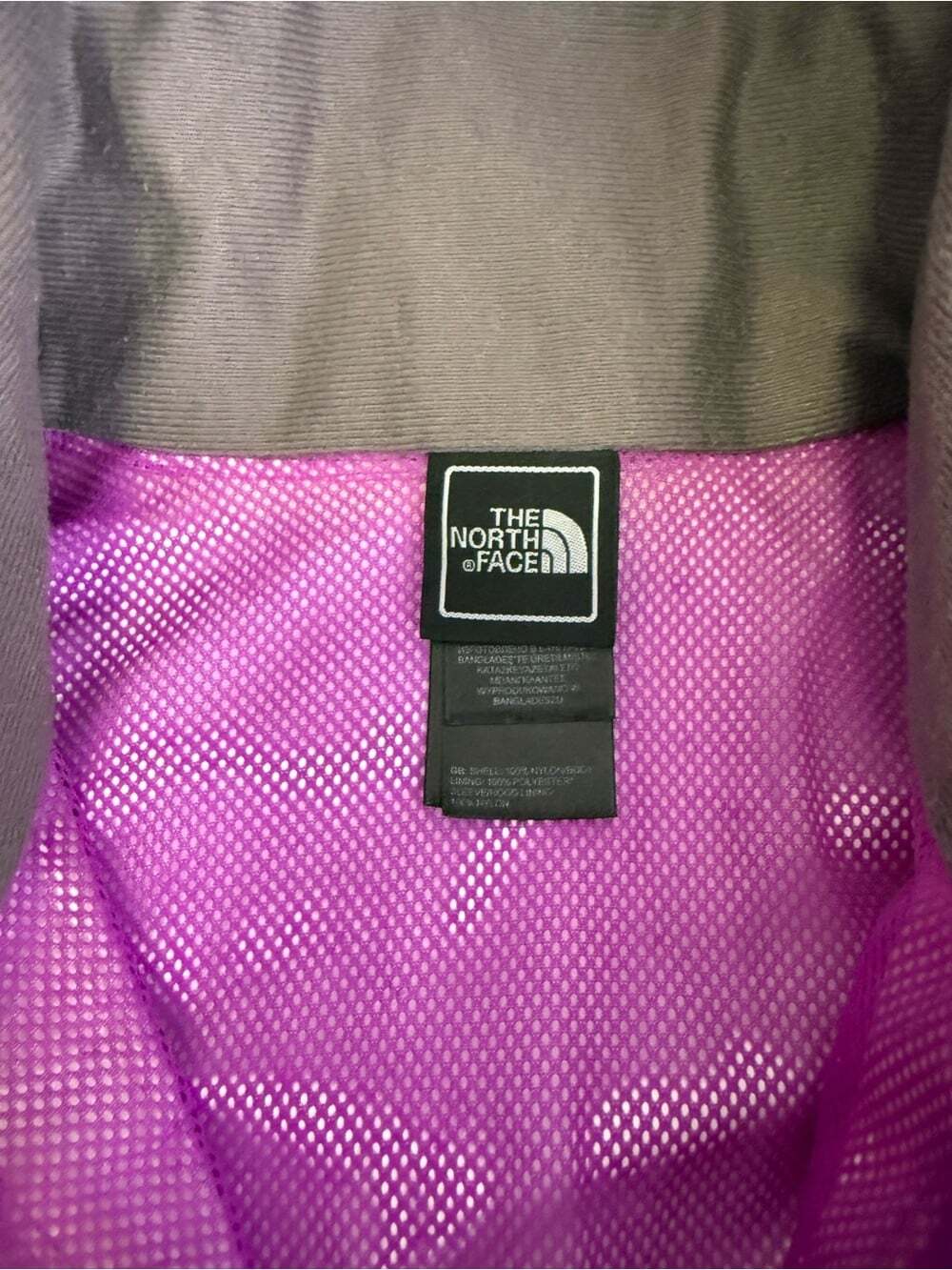 The North Face jacket lightweight Purple Hooded Rain Jacket HYVENT zip up - Picture 7 of 12